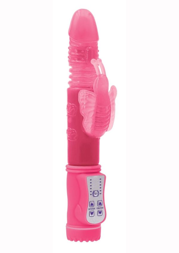 Firefly Lola Glow In The Dark Thrusting and Rotating Rabbit - Pink - Image 2