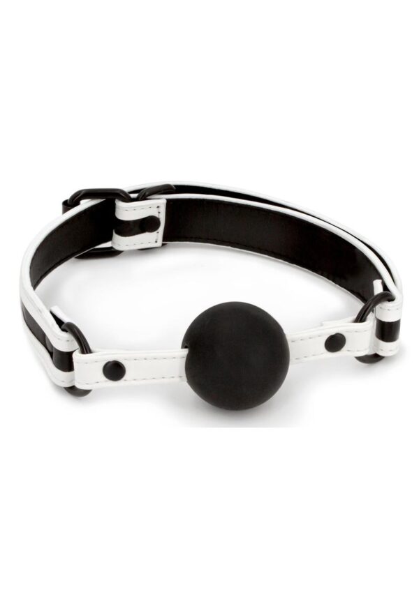 GLO Bondage Glow In The Dark Ball Gag - Green - Image 2