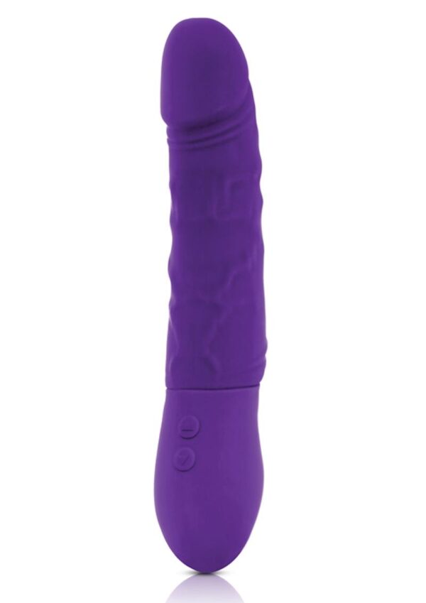 Inya Twister Silicone Rechargeable Vibrator - Purple - Image 2
