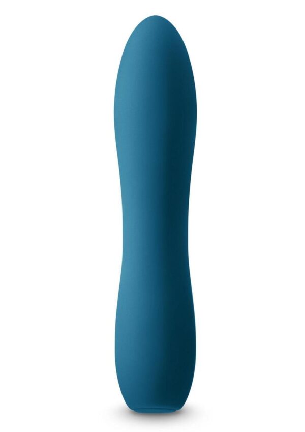 Inya Ruse Rechargeable Silicone Vibrator - Teal - Image 2