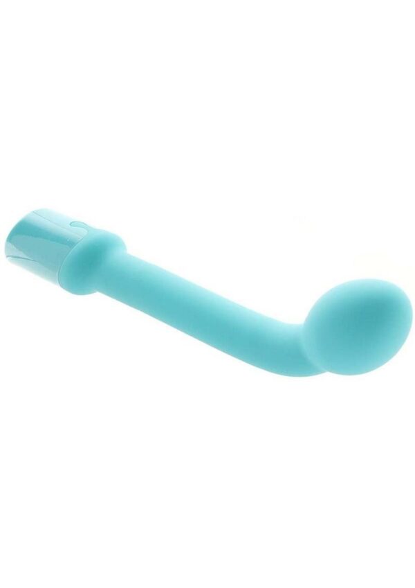 Inya Oh My G Silicone Rechargeable Wand - Teal - Image 3