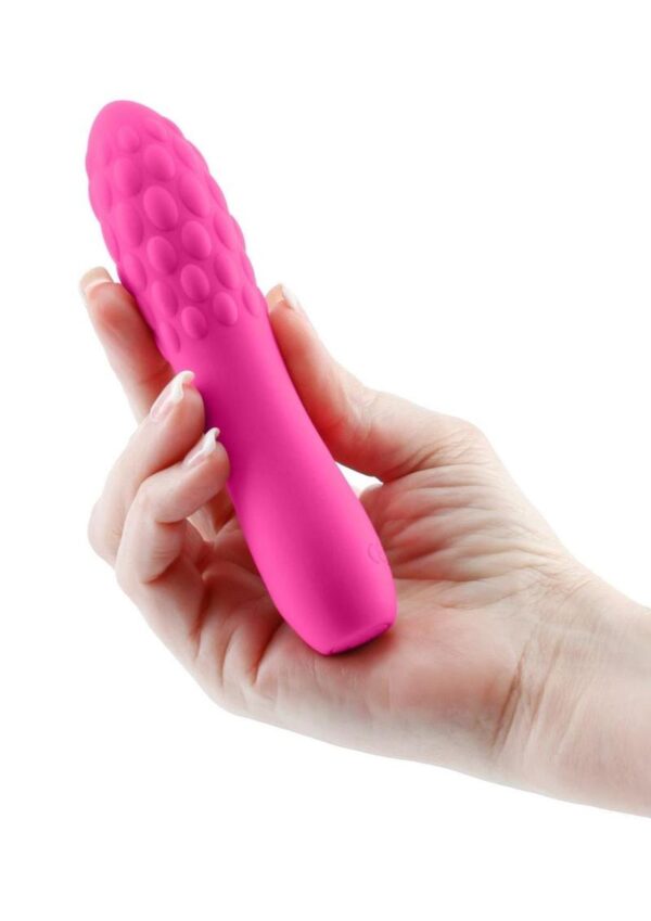 Inya Rita Rechargeable Silicone Vibrator - Pink - Image 3