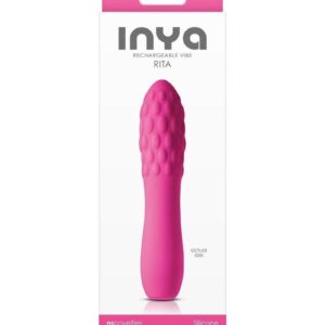 Inya Rita Rechargeable Silicone Vibrator - Pink
