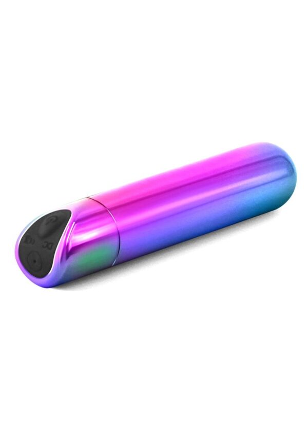 Lush Nightshade Rechargeable Petite Bullet Vibrator - Rainbow - Image 2