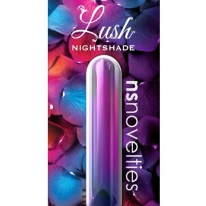 Lush Nightshade Rechargeable Petite Bullet Vibrator - Rainbow