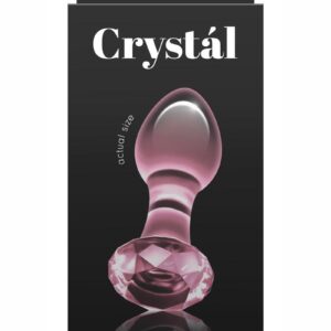 Crystal Premium Glass Gem Probe - Pink