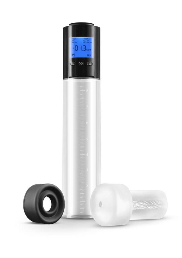 Enlarge Viking Rechargeable Penis Pump - Black/Clear - Image 2