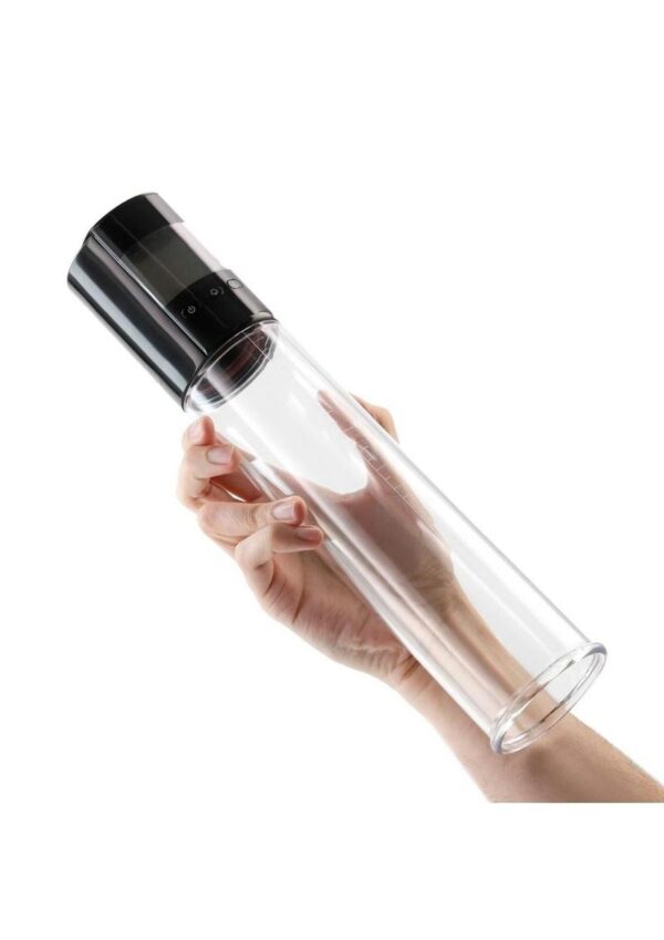 Enlarge Viking Rechargeable Penis Pump - Black/Clear - Image 3