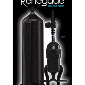 Renegade Bolero Penis Pump - Black
