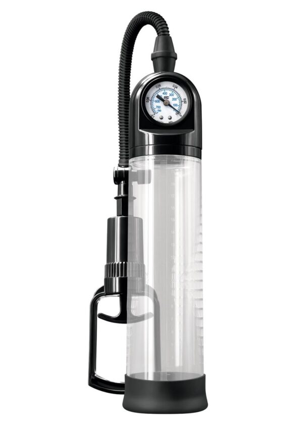 Renegade PSI Penis Pump - Clear/Black - Image 2