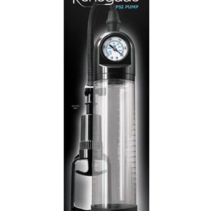 Renegade PSI Penis Pump - Clear/Black