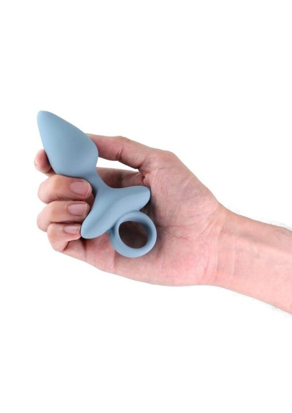 Renegade Orion Rechargeable Silicone Anal Plug - Gray - Image 3