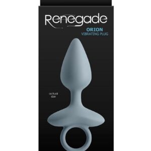 Renegade Orion Rechargeable Silicone Anal Plug - Gray