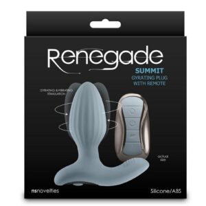 Renegade Summit Rechargeable Silicone Prostate Stimulator - Gray