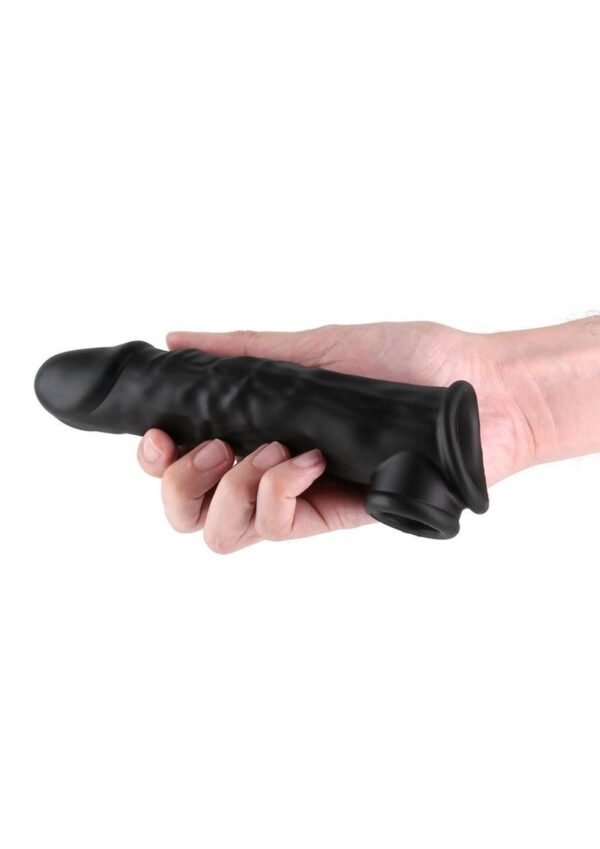Renegade Annex Silicone Penis Extension - Thin - Black - Image 3