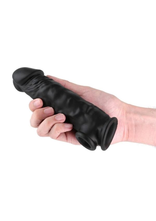 Renegade Annex Silicone Penis Extension - Thick - Chocolate - Image 3