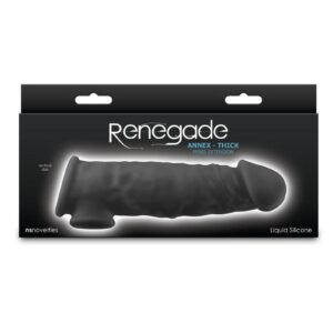 Renegade Annex Silicone Penis Extension - Thick - Chocolate