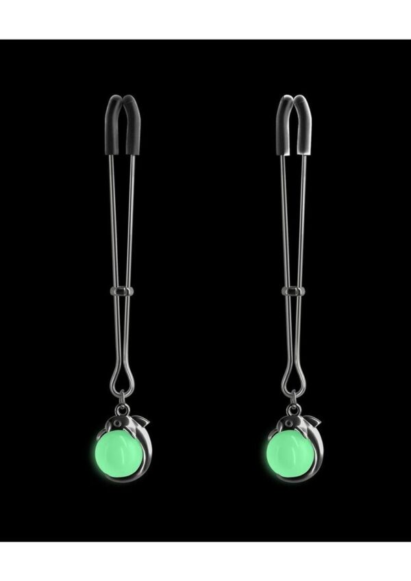 Bound Nipple Clamps G1 Iron Glow in the Dark - Gray - Image 4