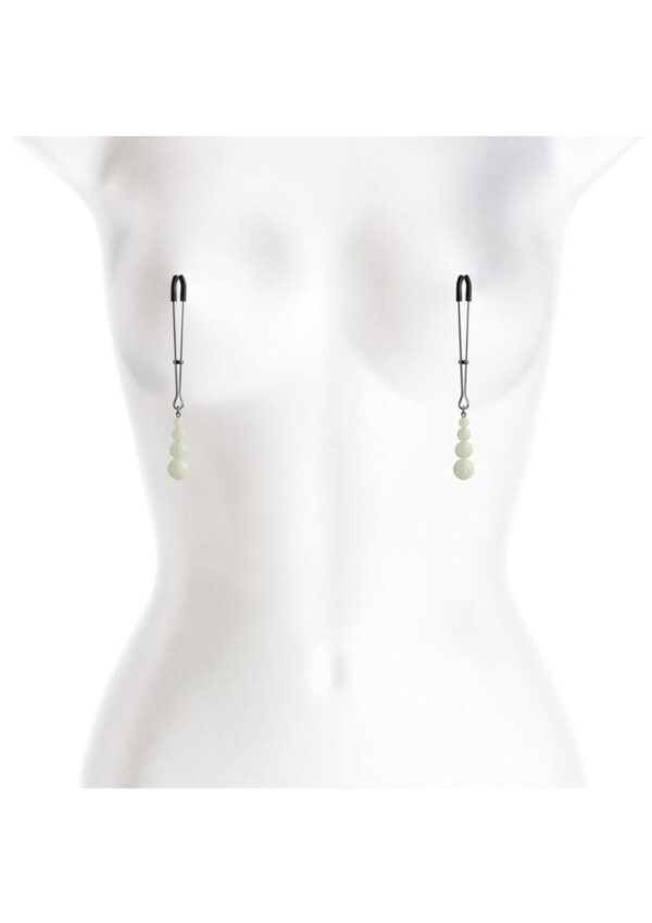Bound Nipple Clamps G2 Iron Glow in the Dark - Gray - Image 3