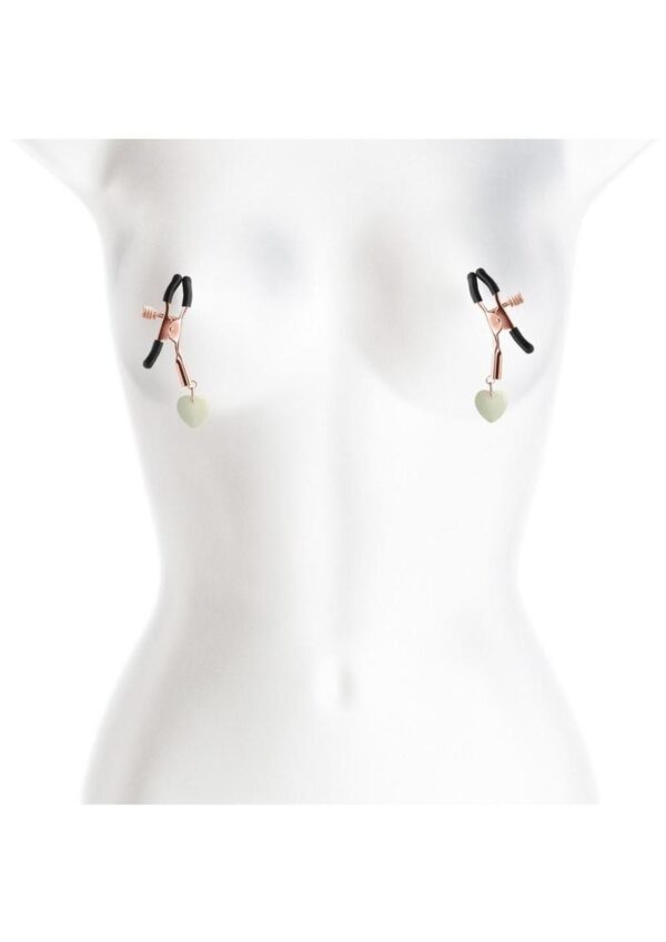 Bound Nipple Clamps G3 Iron Glow in the Dark - Rose Gold - Image 3