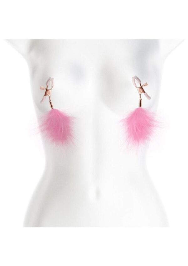 Bound Nipple Clamps F1 - Rose Gold/Pink - Image 3