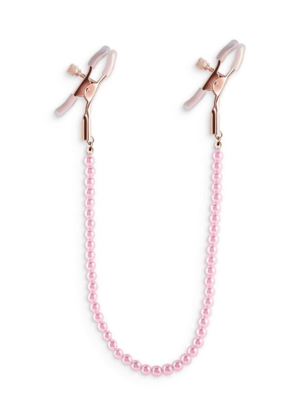 Bound Nipple Clamps DC1 - Rose Gold/Pink - Image 2