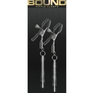 Bound Nipple Clamps D3 - Gunmetal Gray