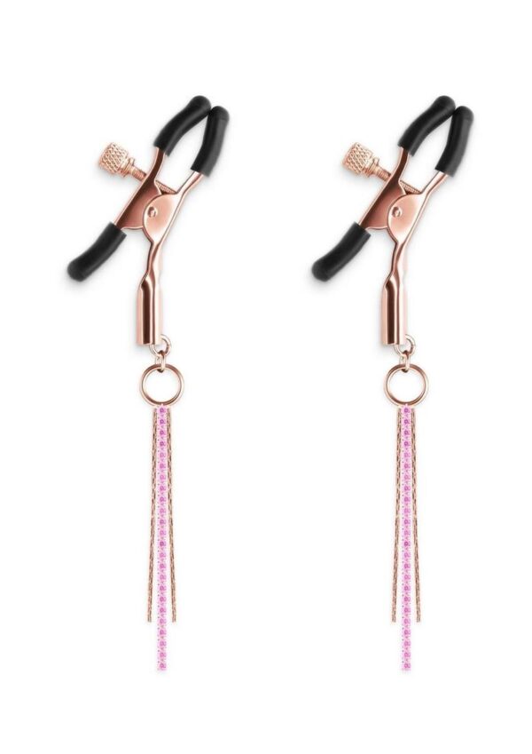Bound Nipple Clamps D3 - Rose Gold - Image 2