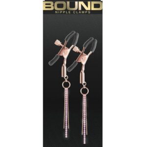Bound Nipple Clamps D3 - Rose Gold