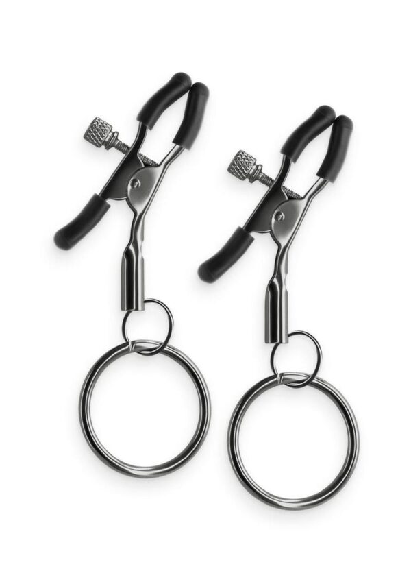 Bound Nipple Clamps C2 - Gunmetal Gray - Image 2