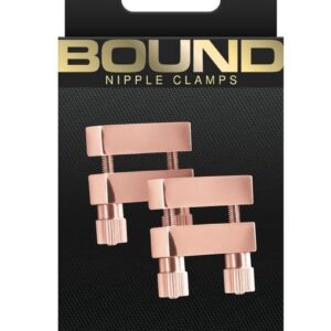 Bound Nipple Clamps V1 - Rose Gold