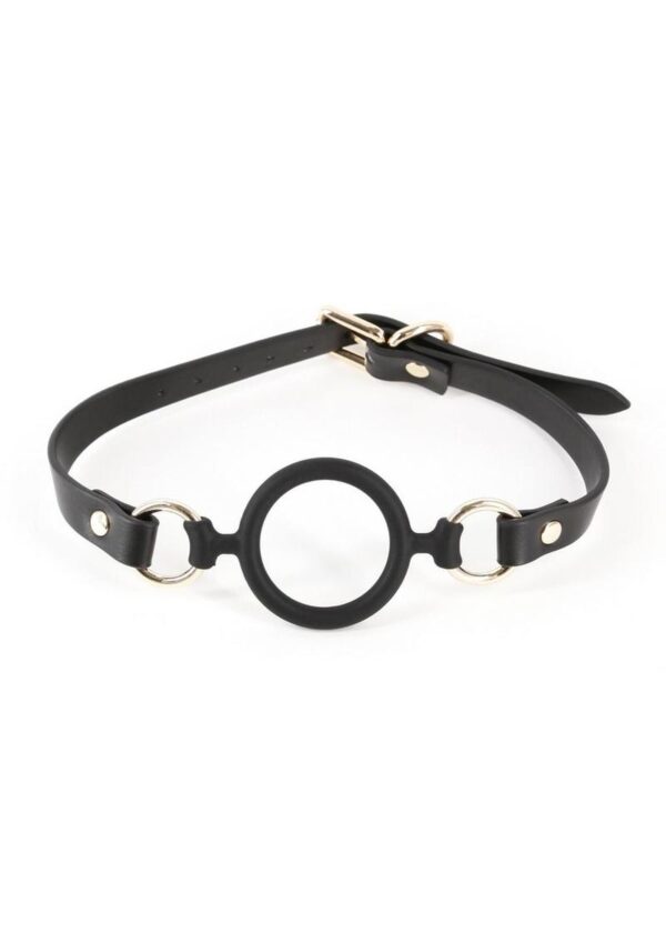 Fetish and Fashion Megan Silicone Ball Gag - Black - Image 2