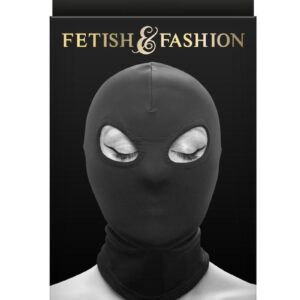 Fetish and Fashion Eyes Hood - Black