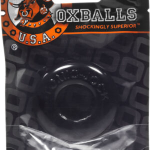 Oxballs Atomic Jock Do-Nut-2 Fatty Cock Ring - Black
