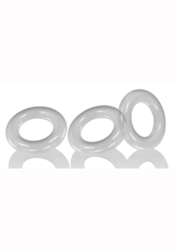 Oxballs Willy Rings Cock Rings (3 pack) - Clear - Image 2