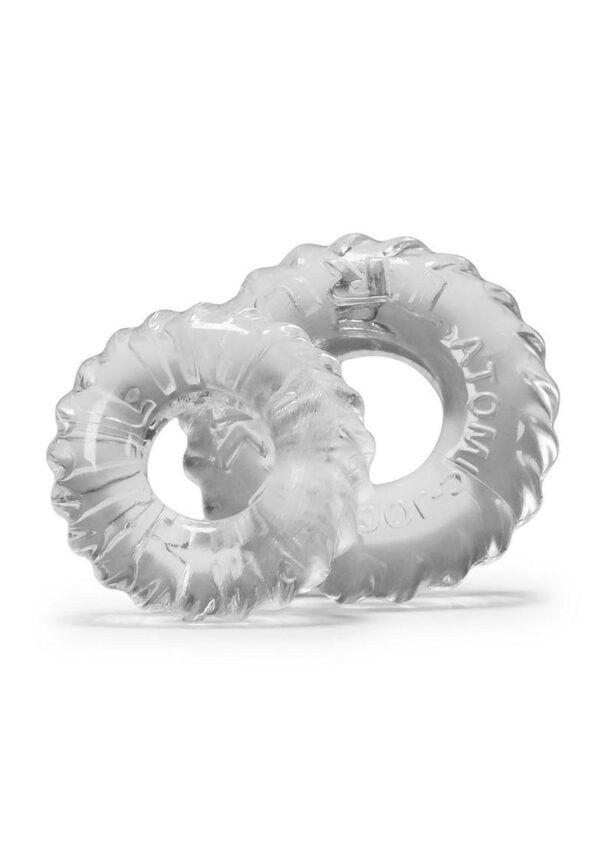 Oxballs Truckt Cock Ring (2 Pack) - Clear - Image 2