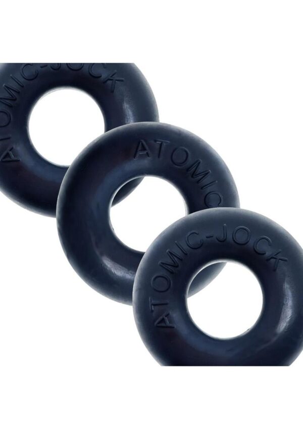 Oxballs Ringer Plus+ Silicone Cock Ring (3 Pack) - Night Edition - Image 2