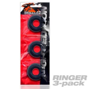 Oxballs Ringer Plus+ Silicone Cock Ring (3 Pack) - Night Edition