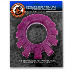 Cock Lug Lugged Cock Ring - Plum