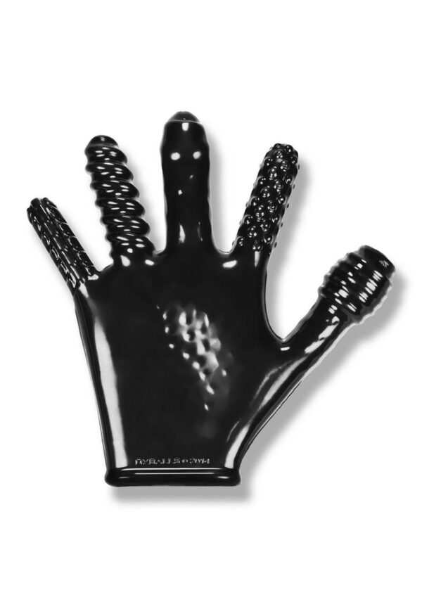 Oxballs Finger Fuck Textured Glove - Black - Image 4