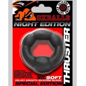 Thruster Comfort Bulge Lifter Cockring Night Edition - Black