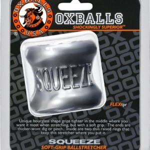 Oxballs Squeeze Soft Grip Ball Stretcher - Silver