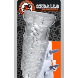 Oxballs Screw`d Super-Squishy Masturbator - Clear
