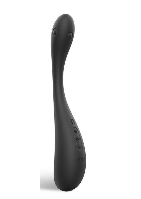 Puff App Control Inflatable Rechargeable Silicone Kegel Ball - Black - Image 3