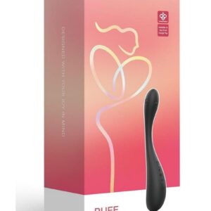 Puff App Control Inflatable Rechargeable Silicone Kegel Ball - Black
