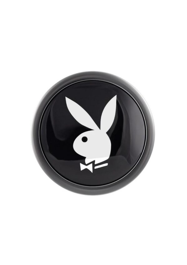 Playboy Tux Metal Anal Plug - Small - Black - Image 4