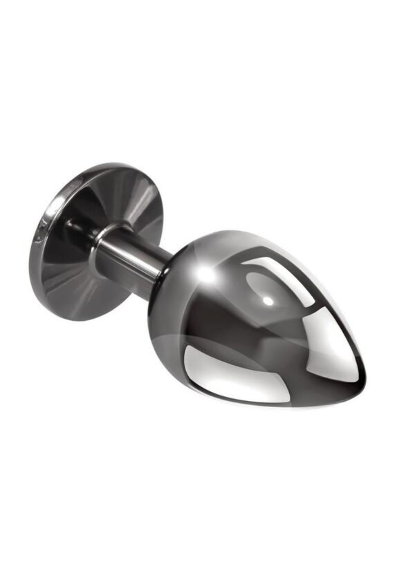 Playboy Tux Metal Anal Plug - Large - Black - Image 3