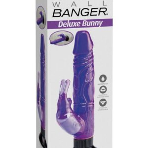 Wall Bangers Deluxe Bunny Rabbit Vibrator - Purple