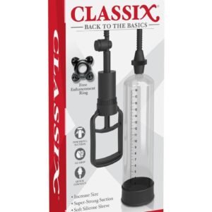 Classix Penis Enlargement Pump - Clear