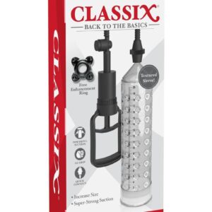 Classix Penis Stimulation Pump - Clear